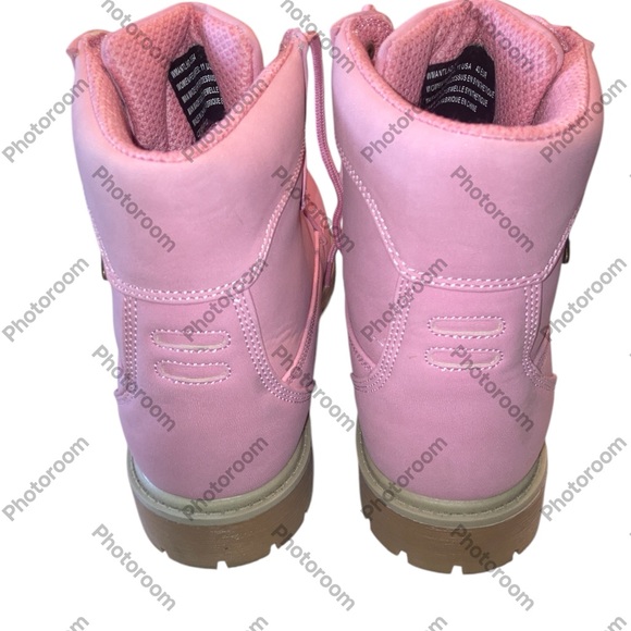 Lugz Mantle Ankle High Pastel Pink Work Women’s Boots size 11 - Picture 4 of 9